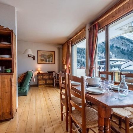 Apartment With Balcony And Mountain View Chamonix Bagian luar foto