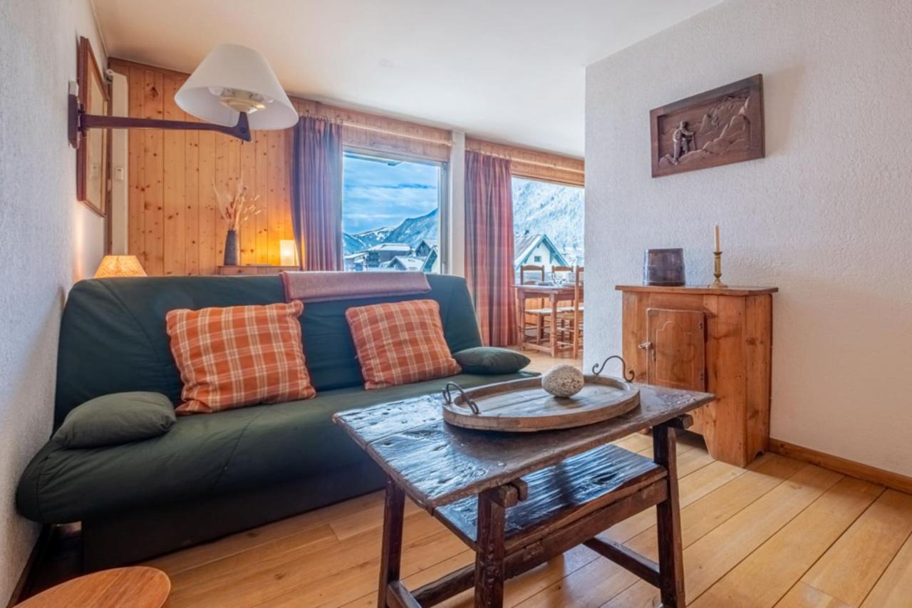 Apartment With Balcony And Mountain View Chamonix Bagian luar foto