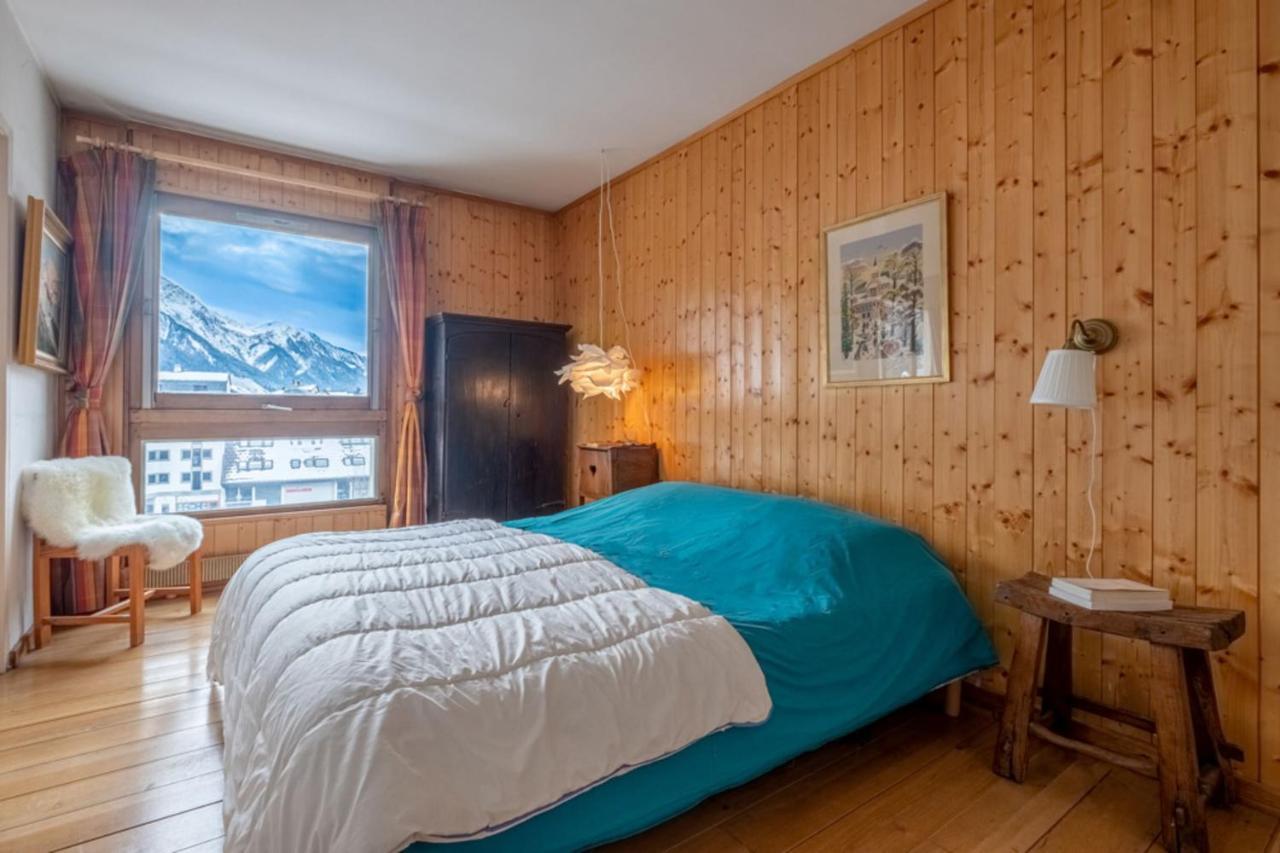 Apartment With Balcony And Mountain View Chamonix Bagian luar foto